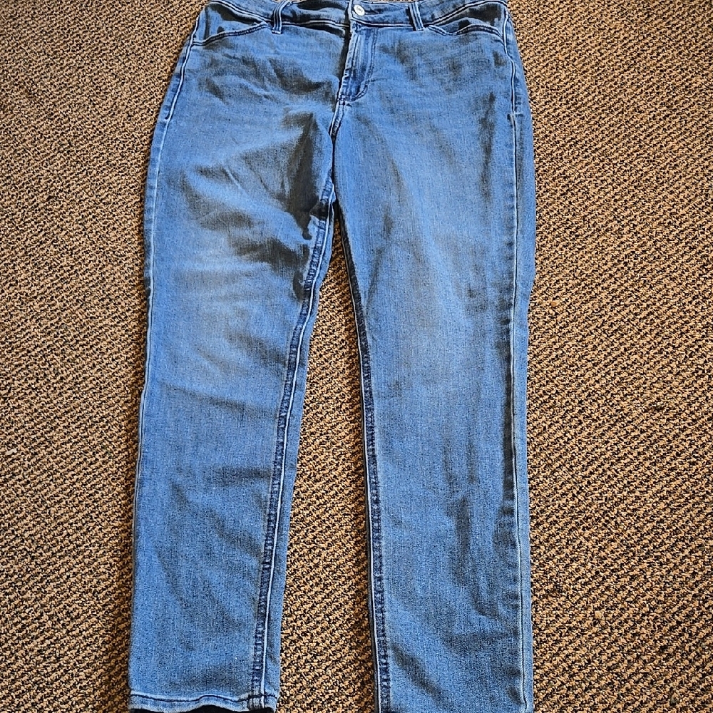 Old navy high rise super skinny denim jeans